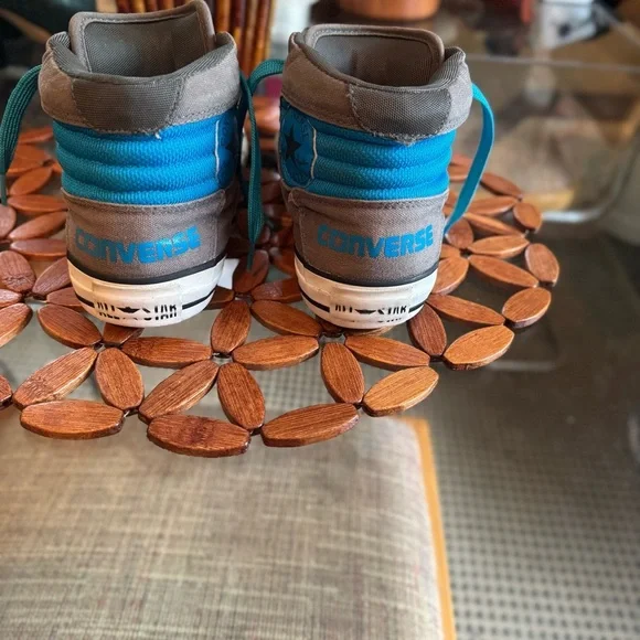 Converse All Star Chuck Taylor Canvas Low Top Tongue Gray-Big Kid - Size 6 - Picture 10 of 16